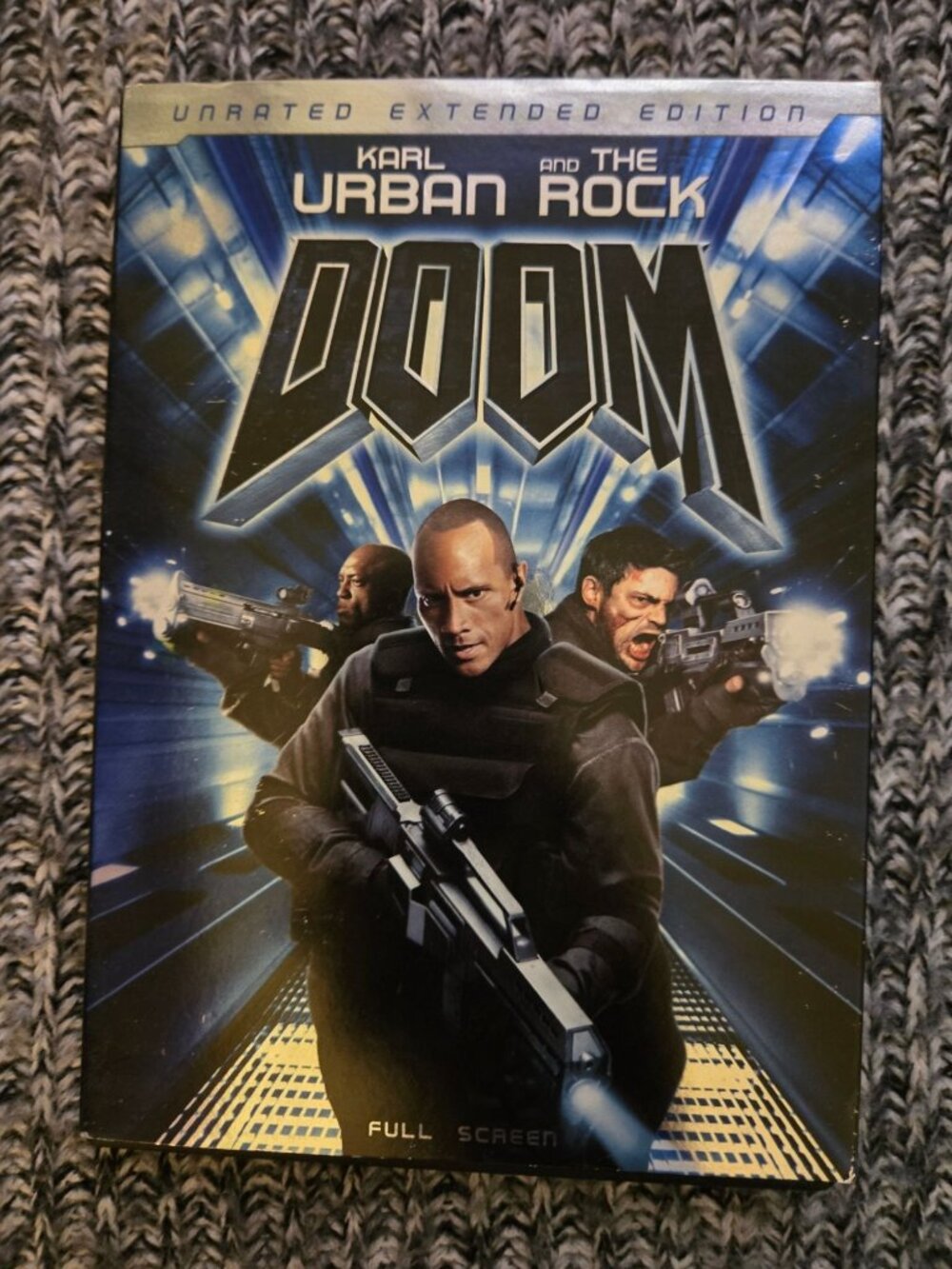 Doom Unrated Extended Edition DVD Full Screen Sci-Fi Action Movie